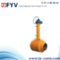 API6d Buried Extension Fully Welded Ball Valve